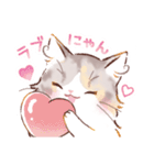 インフラストの猫社員コナちゃん（個別スタンプ：3）