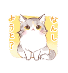 インフラストの猫社員コナちゃん（個別スタンプ：4）