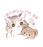 インフラストの猫社員コナちゃん（個別スタンプ：18）