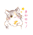 インフラストの猫社員コナちゃん（個別スタンプ：35）