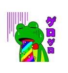 なぜかむかつくカエル（個別スタンプ：28）