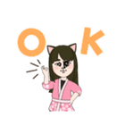 量産型の女子（個別スタンプ：1）