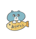 尾道ねこのむらかみさんスタンプ（個別スタンプ：13）