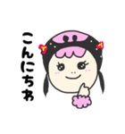 りなとピンクの象（個別スタンプ：32）