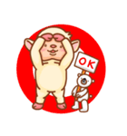 ひつじのメイとトト（個別スタンプ：3）