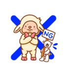 ひつじのメイとトト（個別スタンプ：4）