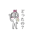 ひとみちゃんスタンプ1（個別スタンプ：12）
