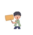 ((((っ・ω・)っ（個別スタンプ：23）