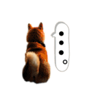 柴犬 はなごんちゃん（個別スタンプ：16）