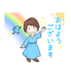 かしみん似顔絵スタンプ（個別スタンプ：1）