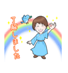 かしみん似顔絵スタンプ（個別スタンプ：5）