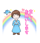 かしみん似顔絵スタンプ（個別スタンプ：6）