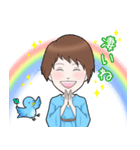 かしみん似顔絵スタンプ（個別スタンプ：8）