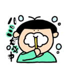 わんぱくぼうや     ぶっきーくん（個別スタンプ：36）