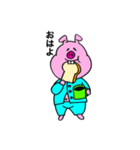 くいしんぼうのぶたくん（個別スタンプ：1）