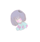 真夜NAスタンプ お気楽ワード（個別スタンプ：18）