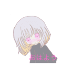 真夜NAスタンプ お気楽ワード（個別スタンプ：22）