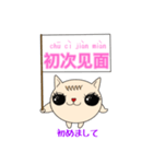 Mimi★猫★中国語(簡体字)-日常挨拶-（個別スタンプ：24）