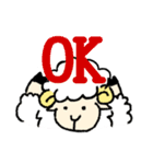 ひつじちゃんのすたんぷだよ（個別スタンプ：1）