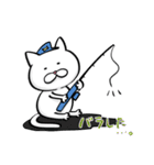 全釣り人に捧げる、まあまあかわいい猫（個別スタンプ：23）