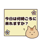 猫ちゃんシニア体調報告スタンプ♡（個別スタンプ：6）