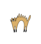 茶トラねこ謝罪スタイル（個別スタンプ：3）