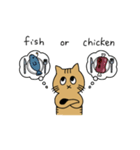 茶トラねこ謝罪スタイル（個別スタンプ：14）