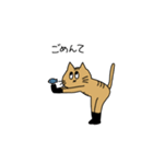 茶トラねこ謝罪スタイル（個別スタンプ：27）