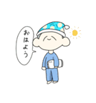 坊主の「運子」くん。（個別スタンプ：5）