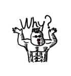 筋肉すたんぷっ！（肉圧たかしver）（個別スタンプ：6）