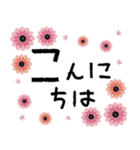 背景が動く✳︎お花の敬語・丁寧ことば✳︎（個別スタンプ：10）