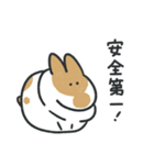 くっちゃね うさぎ（個別スタンプ：17）