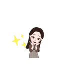 キュートレディ（個別スタンプ：4）