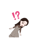 キュートレディ（個別スタンプ：16）