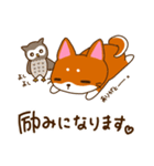 柴犬そらこ【敬語ver.】2（個別スタンプ：20）