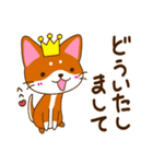 柴犬そらこ【敬語ver.】2（個別スタンプ：24）