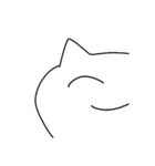 へんなねこ 強く生きる（個別スタンプ：12）