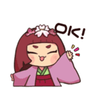 こまりん と めごみちゃん（個別スタンプ：1）