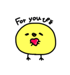 かわいいぴよたろう（個別スタンプ：10）