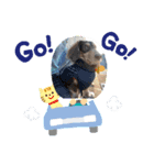 カラスタンプU´•ﻌ•`U（個別スタンプ：3）