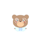 39bear,2（個別スタンプ：24）