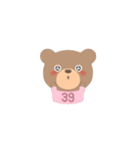 39bear,2（個別スタンプ：26）