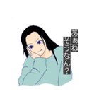 自分で書いた絵 (日常会話)（個別スタンプ：4）