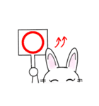 めちゃ使えるうさぎ～うさピの日常～（個別スタンプ：5）