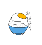 卵かけご飯マン（個別スタンプ：1）