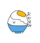 卵かけご飯マン（個別スタンプ：3）