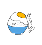 卵かけご飯マン（個別スタンプ：11）