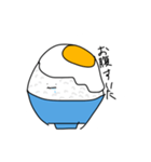 卵かけご飯マン（個別スタンプ：16）