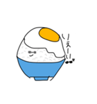 卵かけご飯マン（個別スタンプ：19）