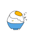 卵かけご飯マン（個別スタンプ：22）
